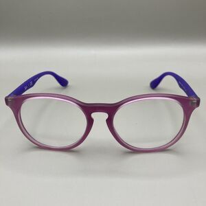 Ray Ban Junior RB1554 3672 Childrens Rubber Violet Eyeglasses Frames 48/16 130